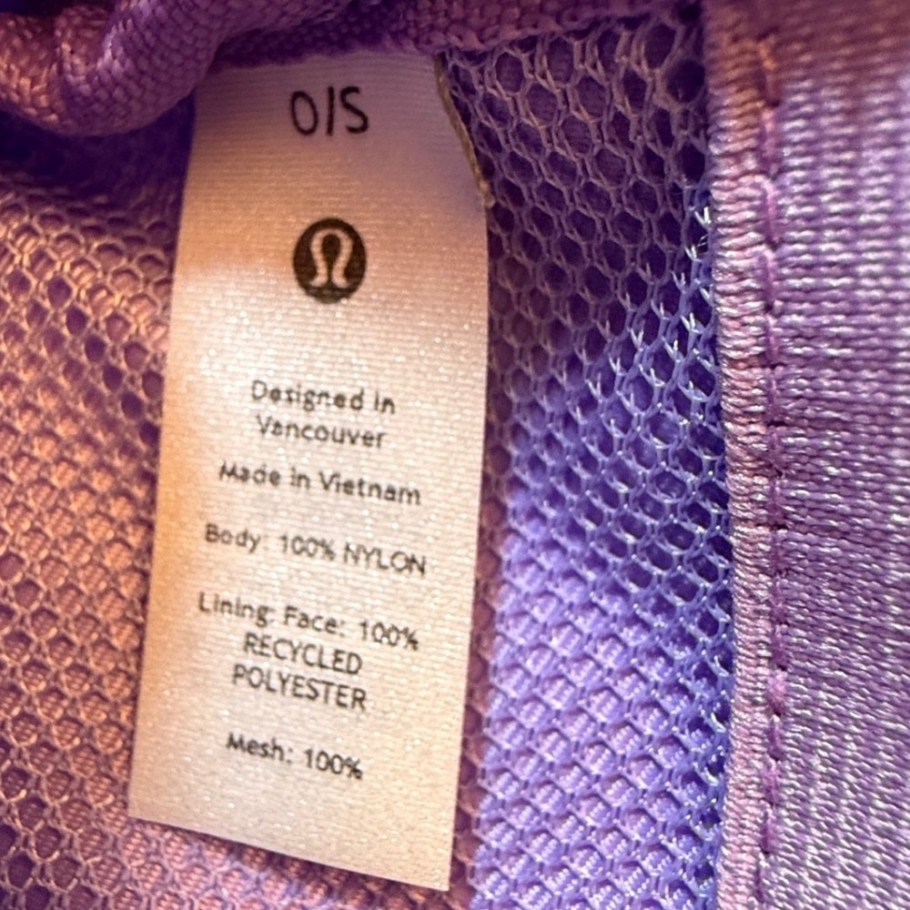 Lululemon Everywhere Belt Bag 1L Purple Gold Logo LU9AX2S Crossbody Fanny Pack - Picture 5 of 10
